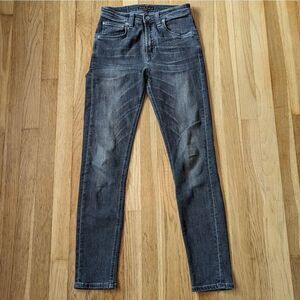 Nudie Jeans Co Gray Grey Denim Jean skinny Jegging